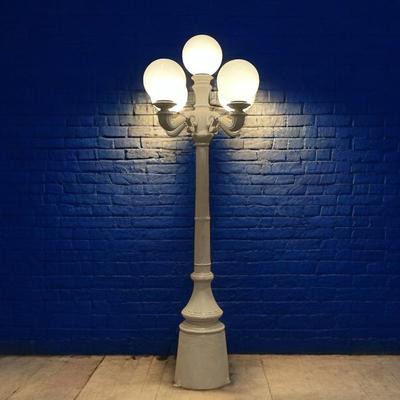 Vintage 8.5 Foot Tall Victorian Light