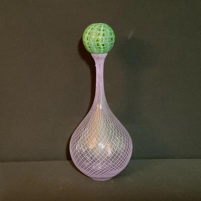 Eric DePan Hand Blown Glass Art Piece 