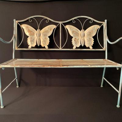 Metal Garden Bench