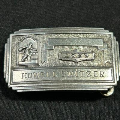 1955 Sterling Belt Buckle