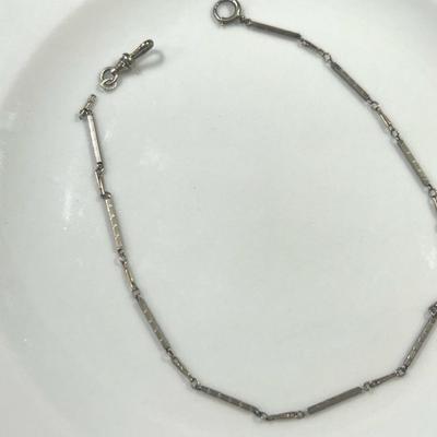 Art Deco Pocket Watch Chain 10k