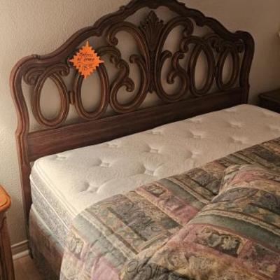 Bed with frame...very clean now $97.50