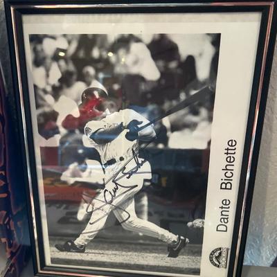 Signed Donte Bichette 