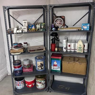 Sale Photo Thumbnail #78: Metal Shelving