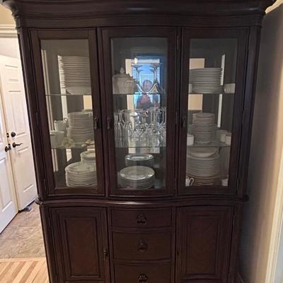 China Cabinet and Hutch