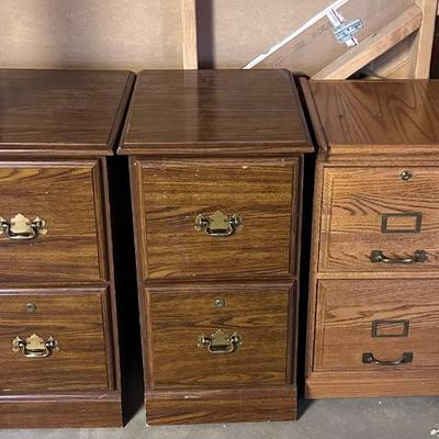 Wood File Cabinets 