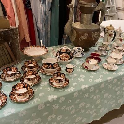 Sale Photo Thumbnail #24: Royal Albert fine china tea service sets and individuals cups/saucer