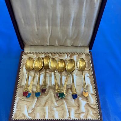 Sale Photo Thumbnail #34: Spoon set from Denmark