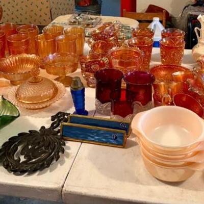 Carnival glass