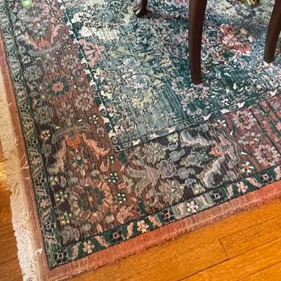 Distressed carpet