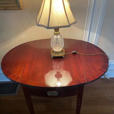 Same except Waterford Lamp different.