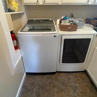 Washer and dryer
