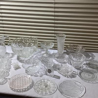Cut Glass & Pressed Glass Collection