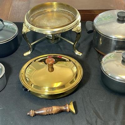 Pans And Chafing Dish Stand