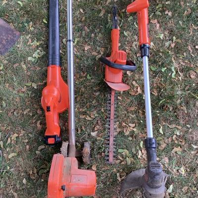 Outdoor Power Tools- Black And Decker