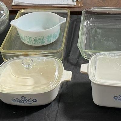 Pyrex And Corningware Dishes