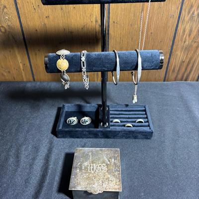 Mixed Collection Of Silver & Two-toned Jewelry 