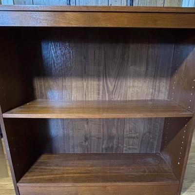 Mid-Century Style Wooden Bookshelf