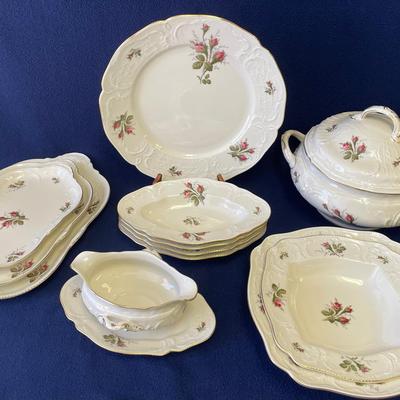 Rosenthal Group Classic Rose China Serving Pieces 12pcs