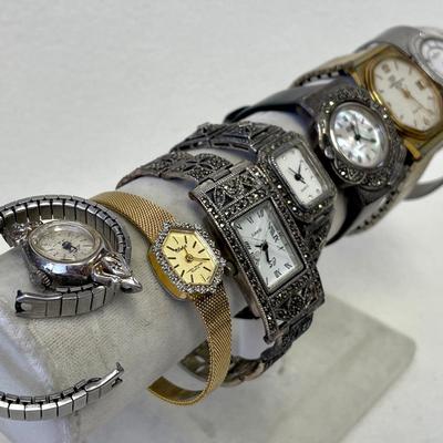 Watches With Sterling Silver 7pcs