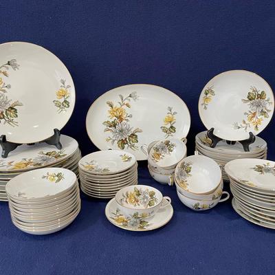 Vintage Wentworth Chrysanthemum Eterna China Set 