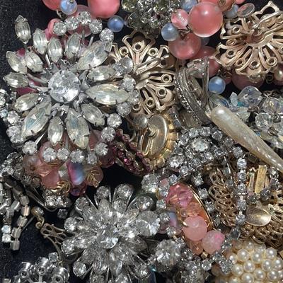 Costume Jewlery, Vintage Brooches, Earrings & More! 