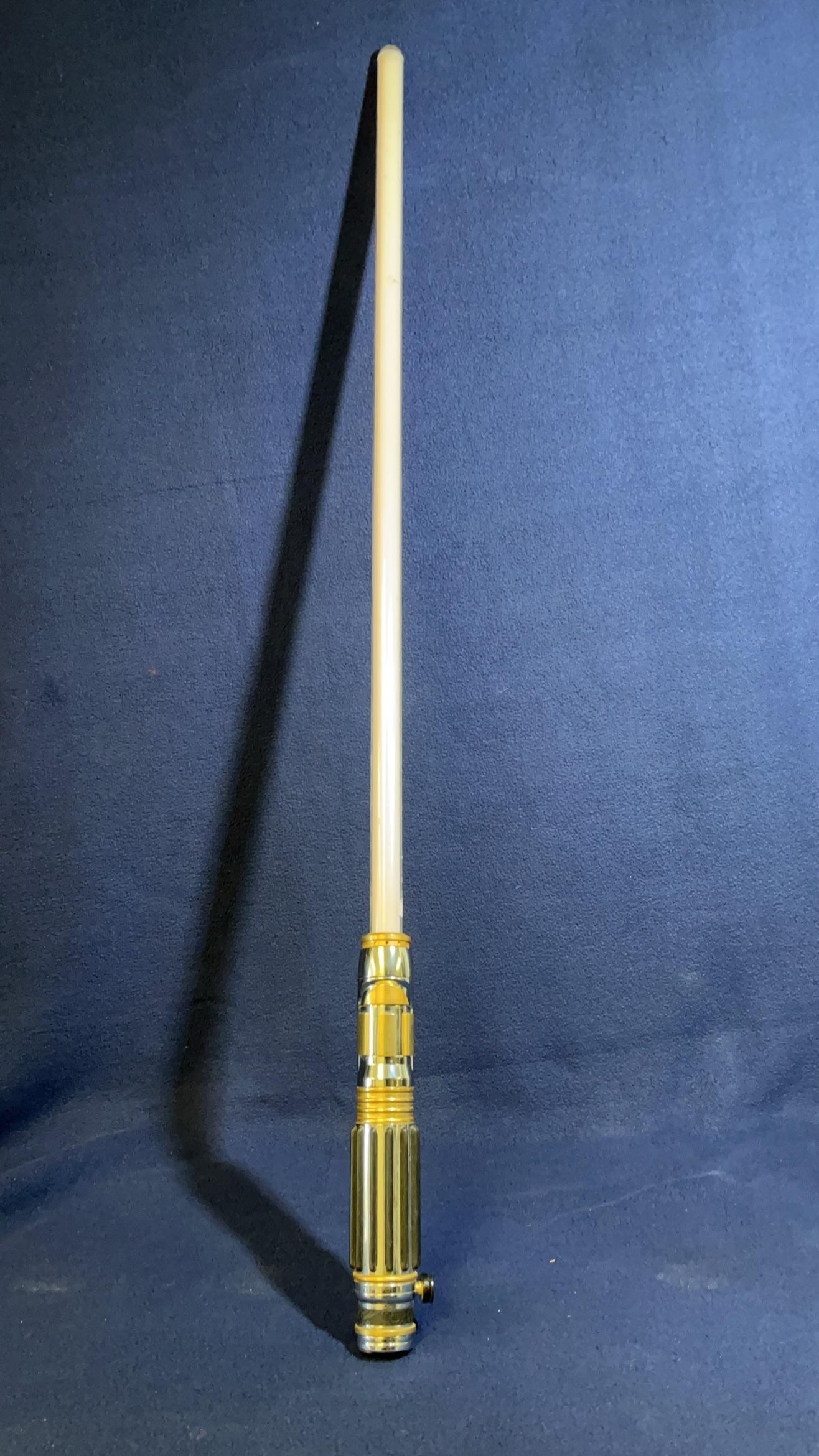 Star Wars Revenge Of The Sith Light Saber, Master Mace Windu, Purple With Stand