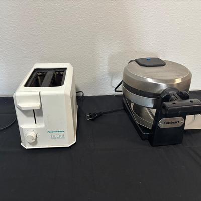 Toaster/Waffle Maker Set 