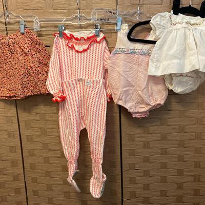 Vintage Baby Clothes - Two Pieces & One Pieces 