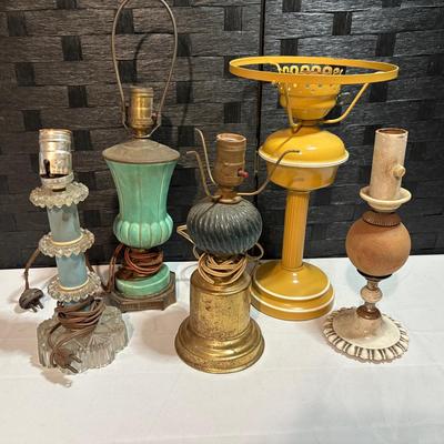 Vintage Lamps (for Parts) 