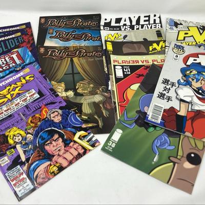 Topps, Oni & Image Comics : Player Vs. Player, Polly And The Pirates, Nightglider & More