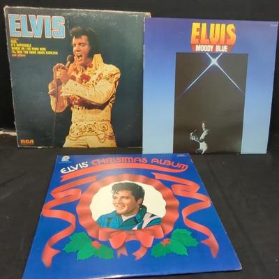 ELVIS & Elvis Moody Blue & Elvis's Christmas Album