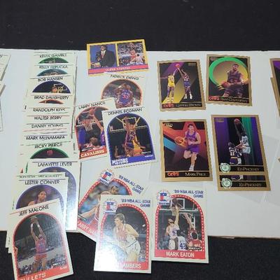 Skybox Basketball Cards, 1990, And NBA Basketball Trading Cards, 1989