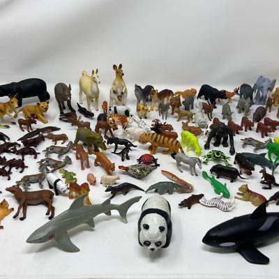 Various Animal Toy Figures 