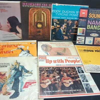 Movie and TV Soundtrack Albums- Lawrence Of Arabia Romeo And Juliet Gun Number One Easy Rider