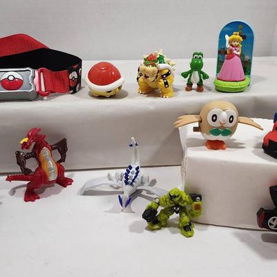 Pokemon Belt and Nintendo & Other McDonald's Happy Meal Toys