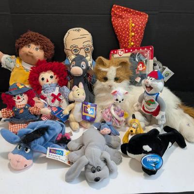 Cabbage Patch Kid, Raggedy Ann Dolls, Winnie The Pooh Characters+ More