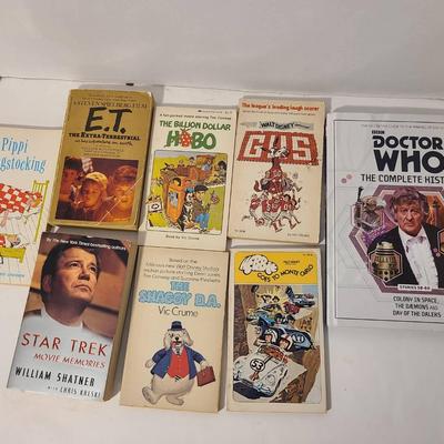 Books For 1970s/80s Films: ET, Star Trek, Herbie, Dr. Who, Etc