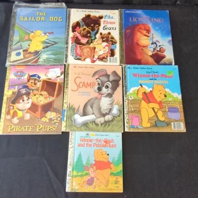 Little Golden Books : The Sailor Dog, Pirate Pups, The Three Bears,...