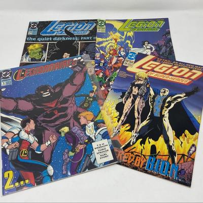 DC Comics : Vintage Releases Of Legion Of Superheroes & Legionnaires