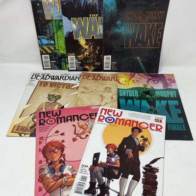 DC Vertigo Comics: New Romancer, The Wake, The New Deadwardians 