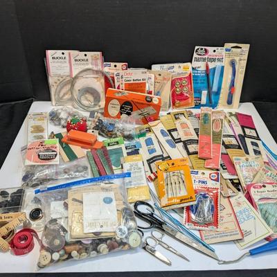 Variety Of Vintage Sewing Goods
