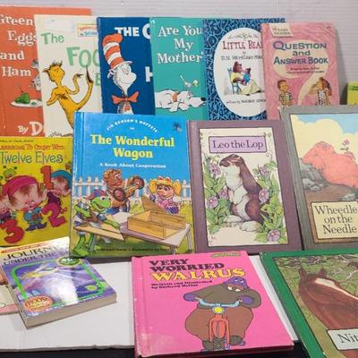 Vintage Children's Hardbacks - DR. Seuss, Muppets, Etc