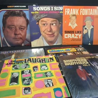 Comedy Records: Jackie Gleason, Frank Fontaine, Laugh-In, Smothers Brothers, Richard Pryor