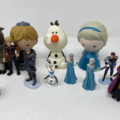 Disney Figures: Frozen - Olaf, Anna, Elsa, Kristof, Sven 