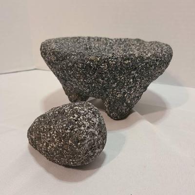 Large Molcajete (Mortar And Pestle)
