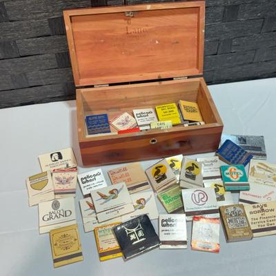 Matchbooks In Mini Lane Cedar Chest 