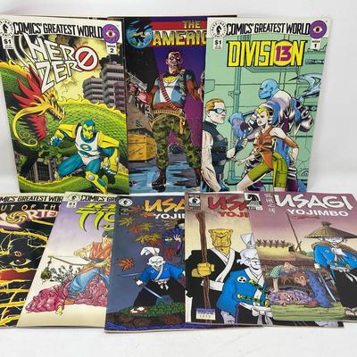 Dark Horse Comics: Division 13, Usagi Yojimbo, Hero Zero