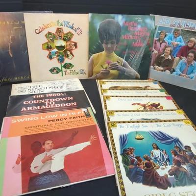 Religious Songs and Bible Stories on Record Albums