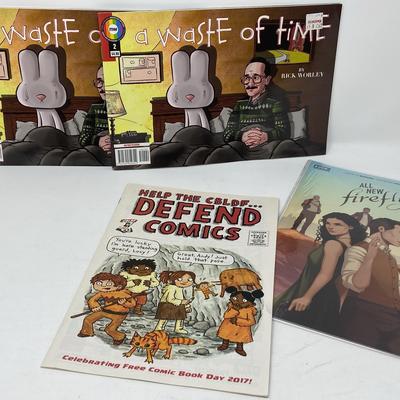 Comic Mix - Northwest Press, Boom!, Comics Code: All New Firefly, A Waste Of Time   